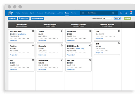 nimble pipeline visualization