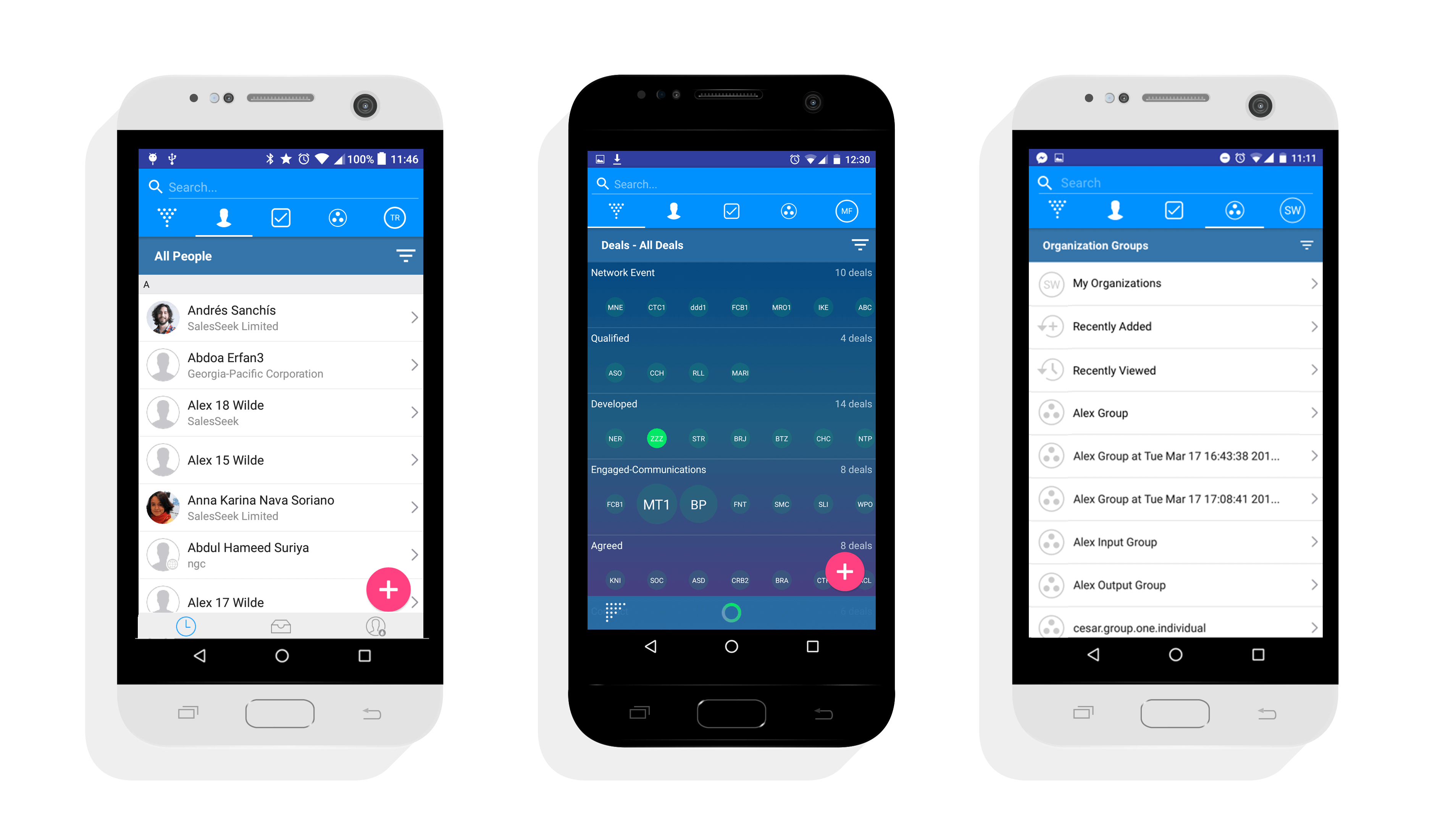 SalesSeek android app
